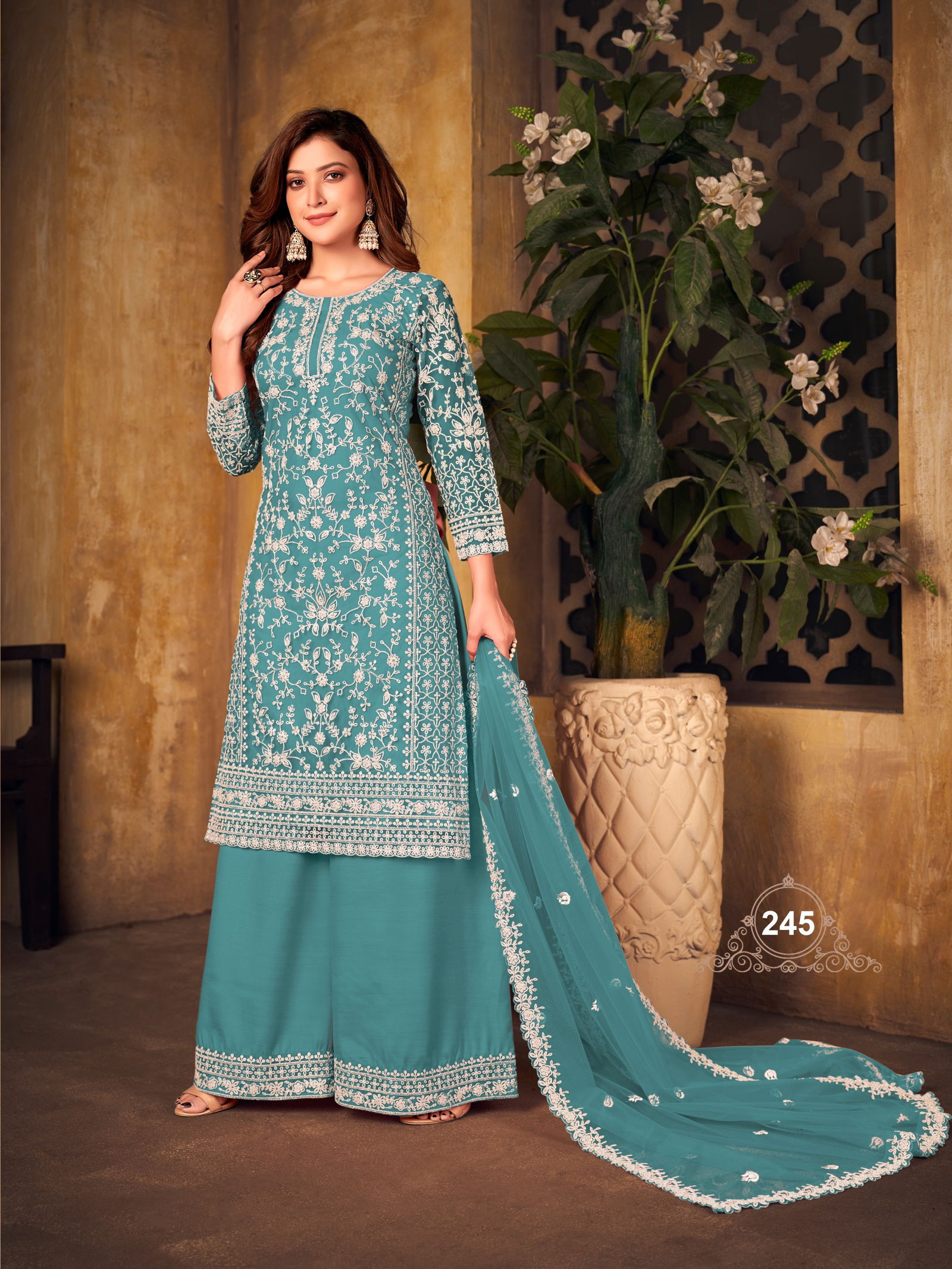 New Arrival Vaani Vol 24 Festival Wear Designer Salwar Suit Wholesale 
Shop In Surat